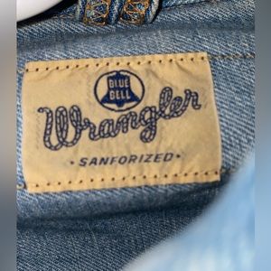 wrangler sanforized blue bell jacket